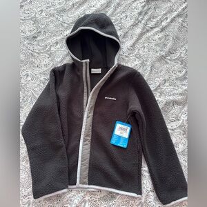 Columbia Black and Gray Kids Jacket